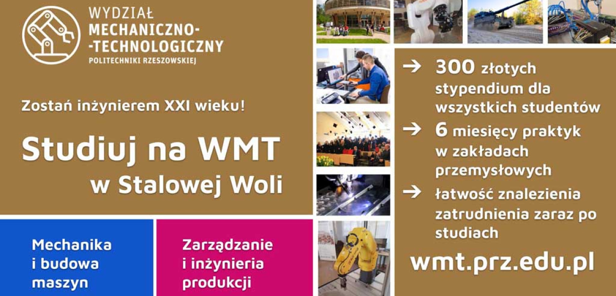 Studia inżynierskie na Wydziale Mechaniczno-Technologicznym w Stalowej Woli