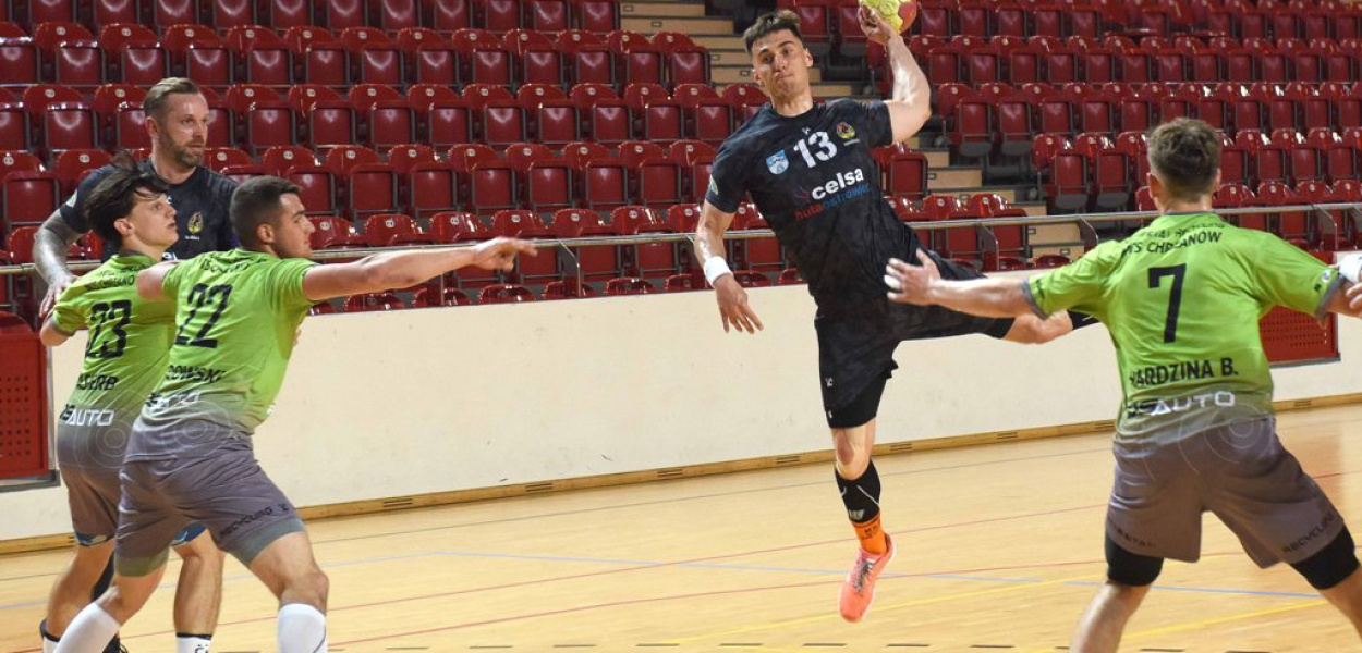 I liga piłki ręcznej. Grupa D. *KSZO Ostrowiec Świętokrzyski - MTS Chrzanów 29:25