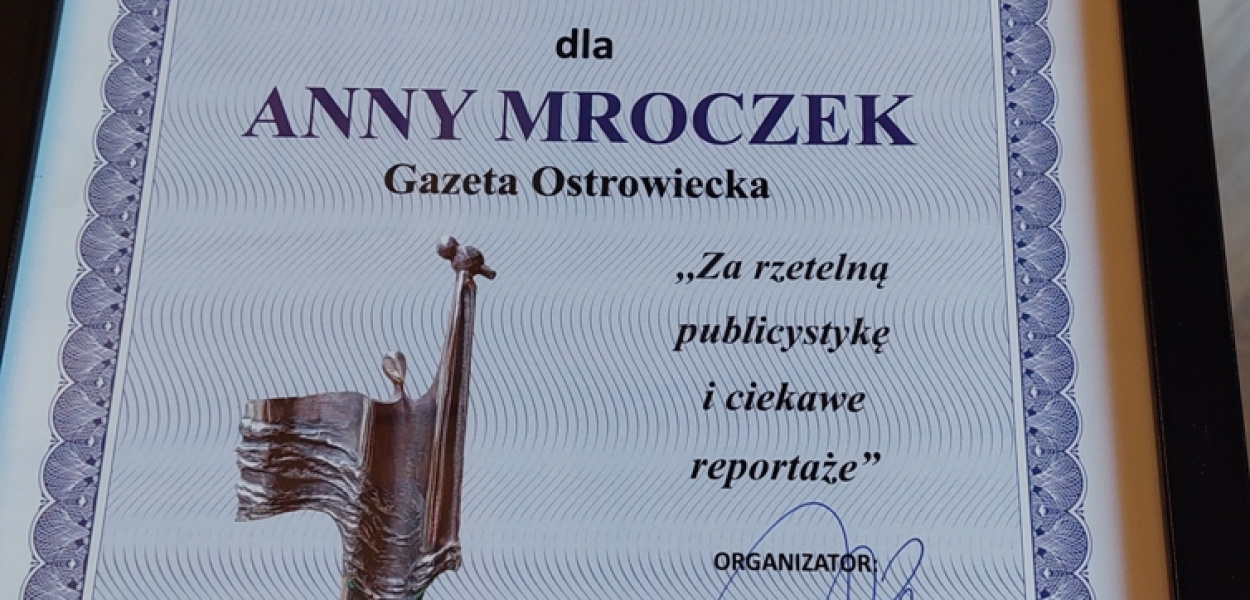 Redaktor Anna Mroczek "Talentem mediów"