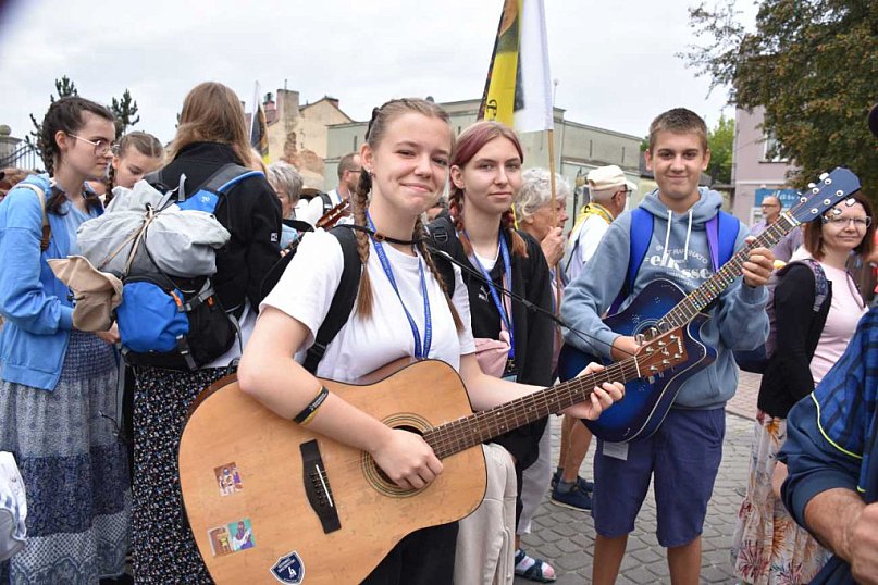 Pielgrzymi na Jasną Górę