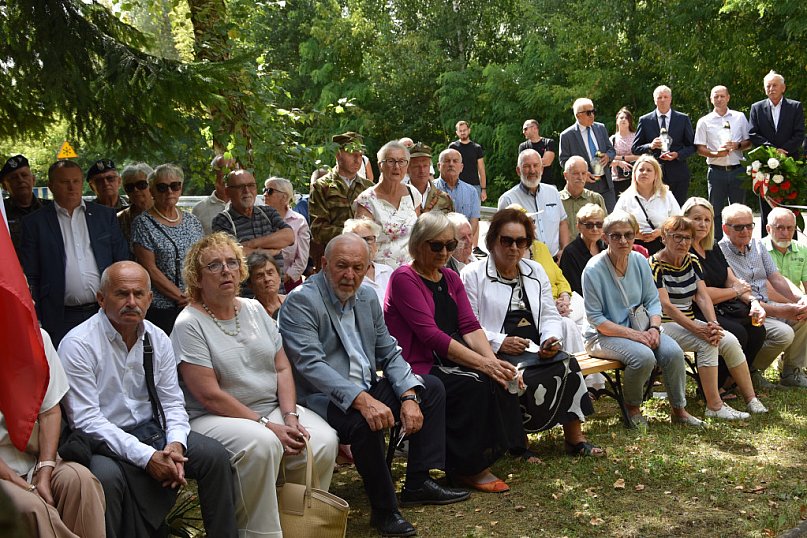 Uroczystość ku pamięci czterech żołnierzy AK
