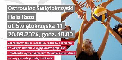 „Siatkówka łączy pokolenia”. Trening z mistrzami!-154236