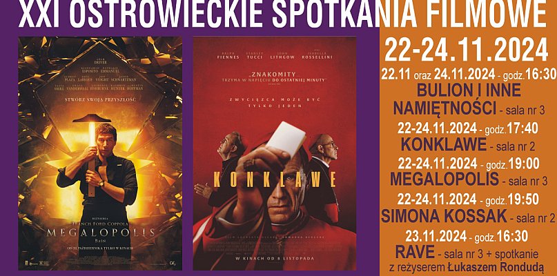 W ten weekend XXI Ostrowieckie Spotkania Filmowe - 155493