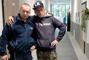 Jak dzielnicowy pomógł wędrowcowi-158061