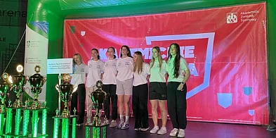 Siatkarki AZS ANSG walczą w finale Akademickich Mistrzostwa Polski-158155