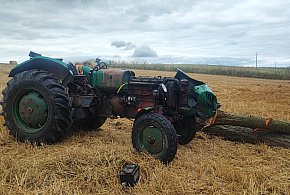 Nie żyje 57-latek przygnieciony przez ciągnik-160018