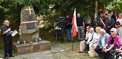Uroczystość ku pamięci czterech żołnierzy AK-160049
