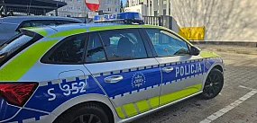 Pieszy został potrącony lusterkiem Hyundaia