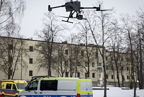 Dron z laserowym skanerem 3D