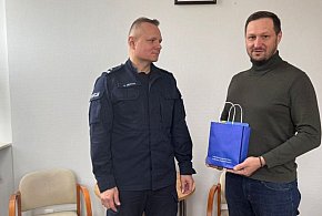 Podziękowanie za wzorową obywatelską postawę