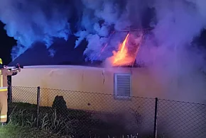 W nocy szalał czerwony kur