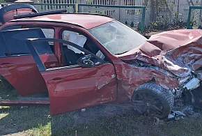 Groźny wypadek w Sarnówku Dużym