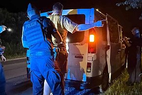 Policjanci zapobiegli ustawce w Garbaczu (wideo)