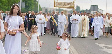 Uroczystość Bożego Ciała w Sanktuarium Miłosierdzia Bożego na os. Ogrody