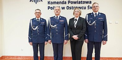 Nowy komendant ostrowieckich policjantów