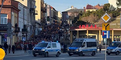 Po sobotnim meczu KSZO policjanci zatrzymali siedmiu pseudokibiców