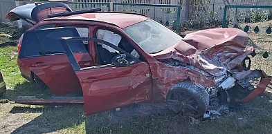 Groźny wypadek w Sarnówku Dużym