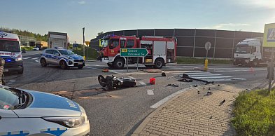 Wypadki z udziałem motocyklistów