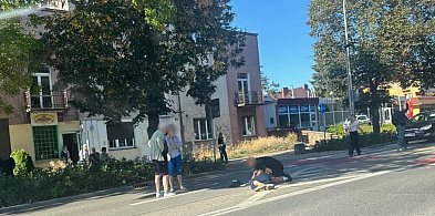 Wypadek na przejeździe dla rowerów-160618