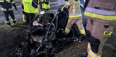 Fatalne wyprzedzanie kolumny pojazdów-161253