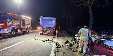 Zderzenie dwóch pojazdów w Gierczycach