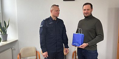 Podziękowanie za wzorową obywatelską postawę