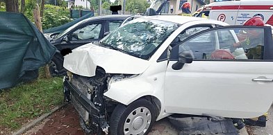 Kolejne zderzenie aut osobowych w Ostrowcu