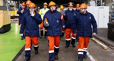 Minister Energii Miłosz Motyka w Celsie i WOST-cie