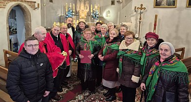 Kolędowanie w Klubie „Senior +” w Grzegorzowicach