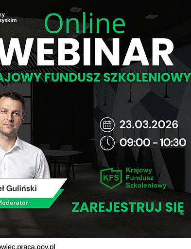 Rusza nabór wniosków w ramach  Krajowego Funduszu Szkoleniowego