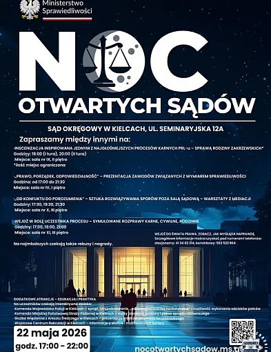 Noc Otwartych Sądów i Bieg Prawników