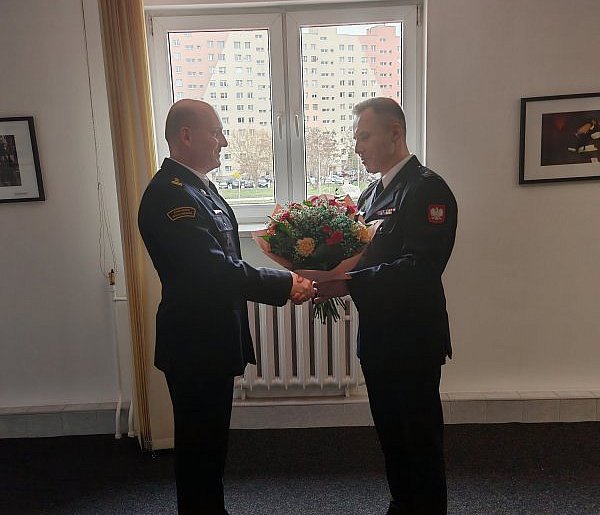 Bryg. Paweł Jop – nowy Zastępca Komendanta Powiatowego PSP w Ostrowcu