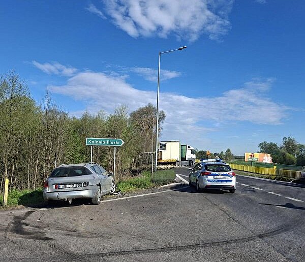 Kolizja w Nietulisku Małym