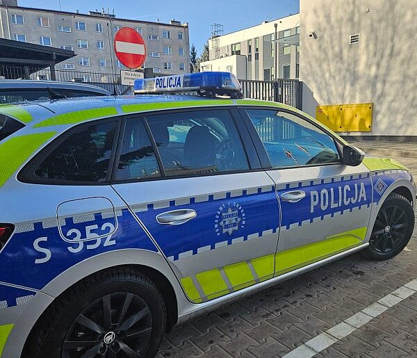 Pieszy został potrącony lusterkiem Hyundaia