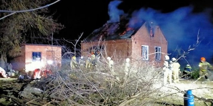 Dwie osoby zginęły w pożarze w Maruszowie