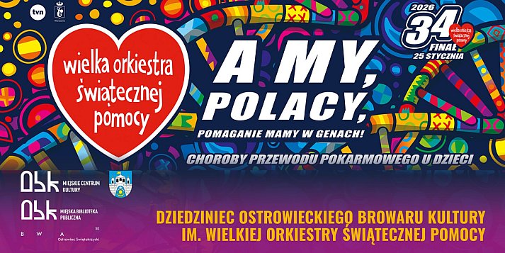 W niedzielę zagramy w 34. Finale WOŚP