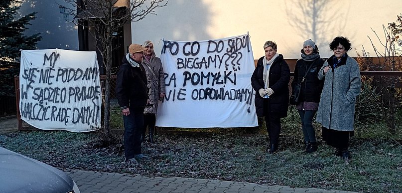 Mieszkańcy muszą stawać przed sądem