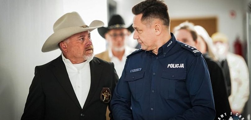 Szeryf w opatowskiej komendzie