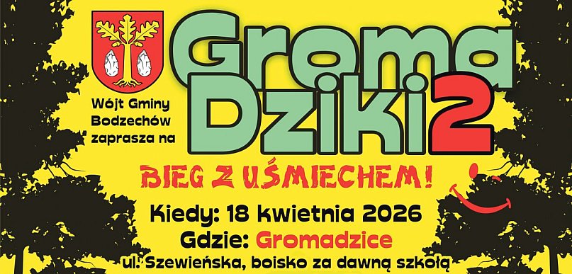 Utrudnienia w ruchu - Bieg Groma-Dziki 2
