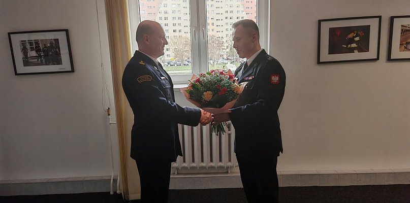 Bryg. Paweł Jop – nowy Zastępca Komendanta Powiatowego PSP w Ostrowcu