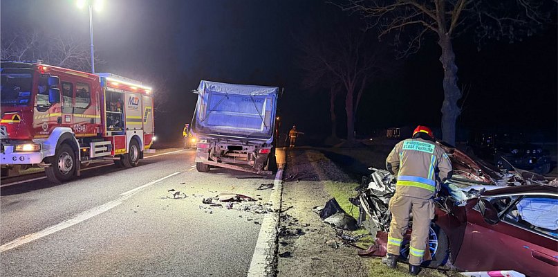 Zderzenie dwóch pojazdów w Gierczycach