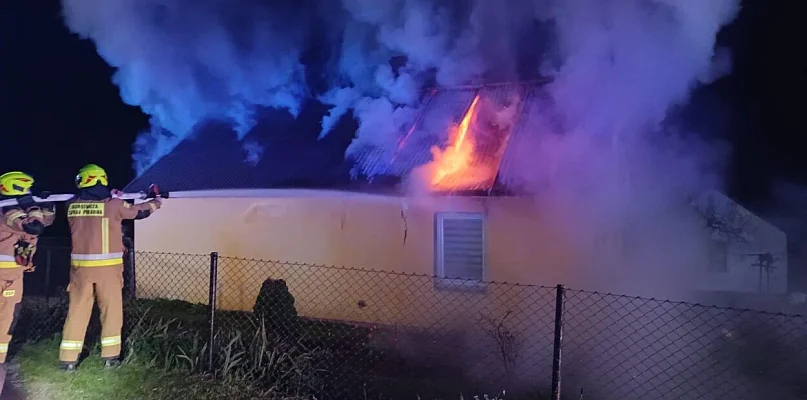 W nocy szalał czerwony kur