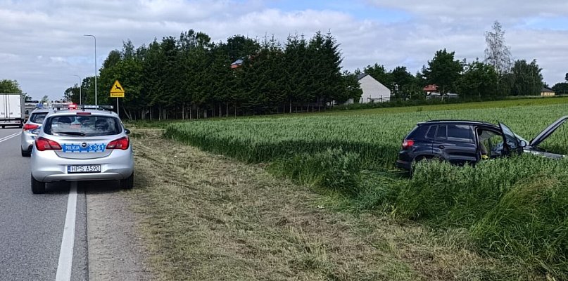 Senior zjechał na przeciwległy pas ruchu