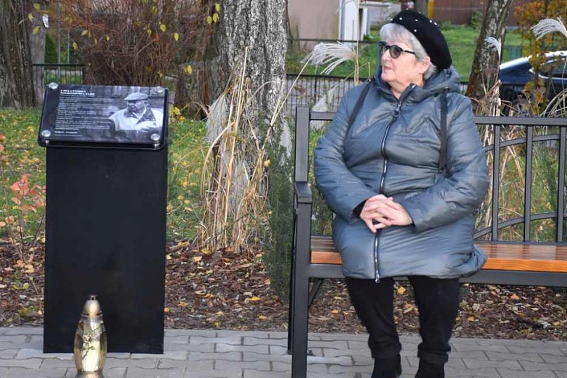 Ławeczka Włodka Sajdy – dar pamięci przyjaciół