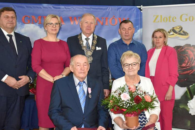 Złote Gody w gminie Waśniów