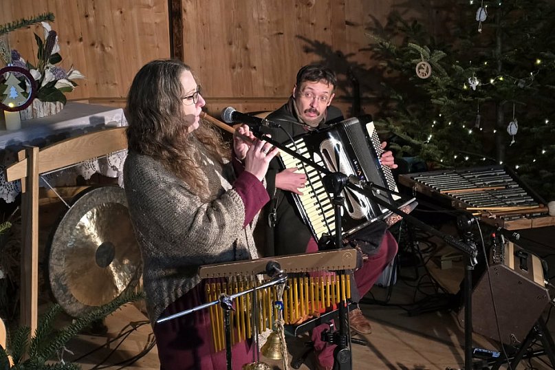 Koncert  "Inuli" w kaplicy na Górze Witosławskiej