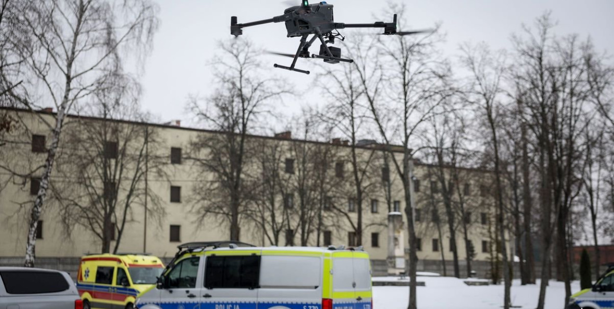 Dron z laserowym skanerem 3D