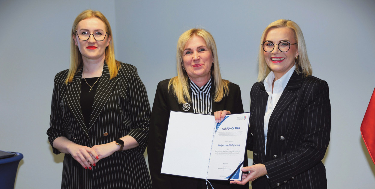 M. Stafijowska dyrektor PUP powołana do Wojewódzkiej Rady Rynku Pracy