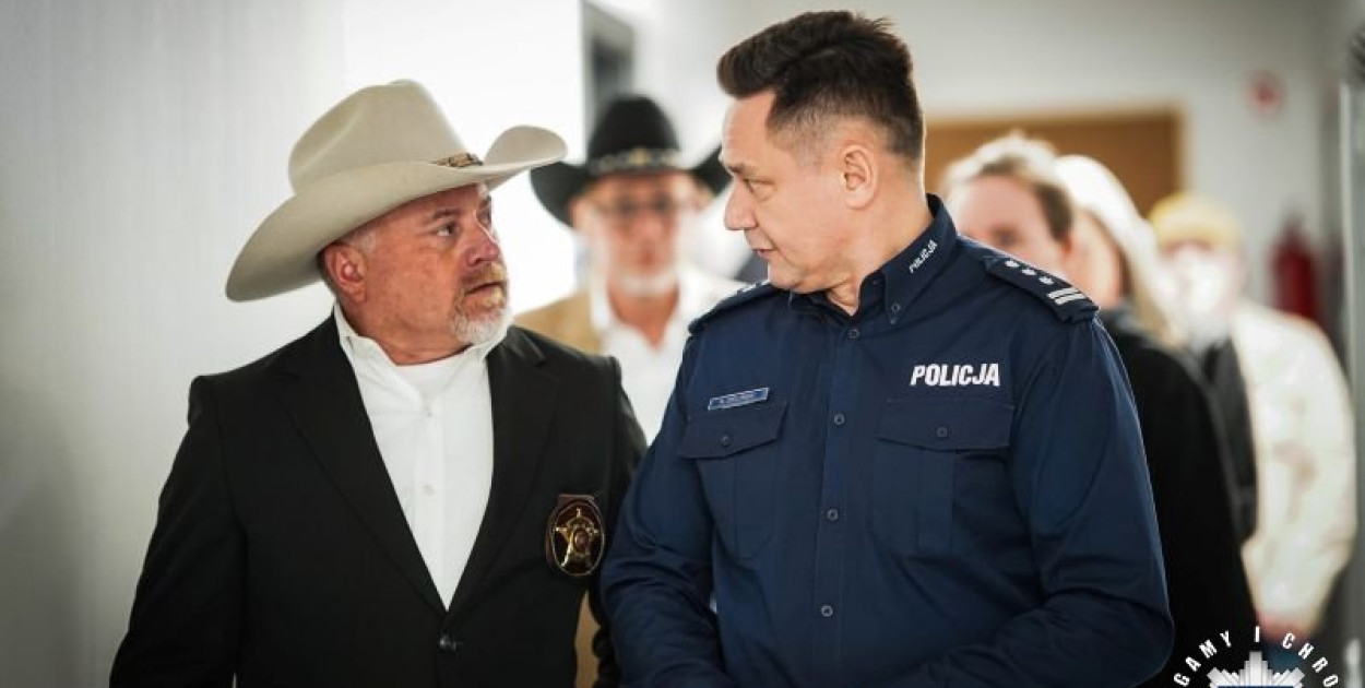 Szeryf w opatowskiej komendzie