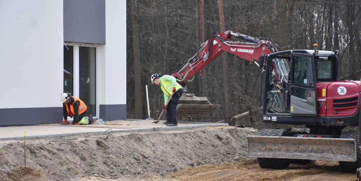 Rozbudowa Zakładu Opiekuńczo – Leczniczego idzie pełną  parą